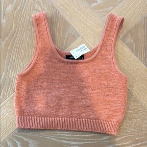Aritzia Coral Knit Tank Top